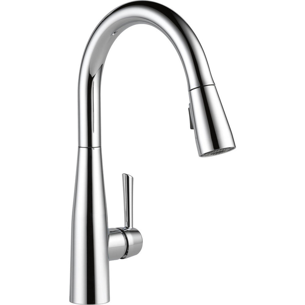 Essa Single Handle Pull-down Kitchen Faucet - Chrome