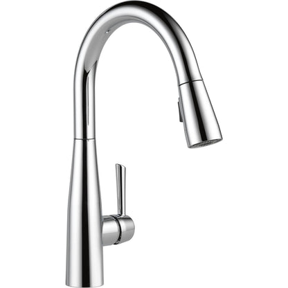 Essa Single Handle Pull-down Kitchen Faucet - Chrome
