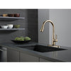Delta Single Handle Pull-Down Kitchen Faucet with Touch2O Technology Technology