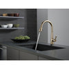 Delta Single Handle Pull-Down Kitchen Faucet with Touch2O Technology Technology