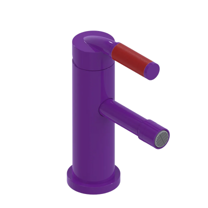 Rubinet Single Control Bidet Fitting (less drain) Purple Haze