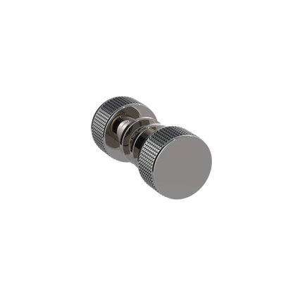 Rubinet Shower Door Knob (set) Polished Nickel