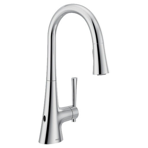 Moen Kurv MotionSense Wave One-Handle Pulldown Touchless Kitchen Faucet