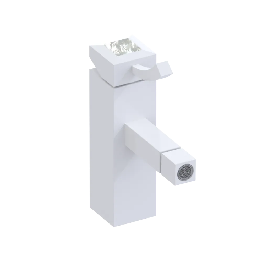 Rubinet Single Control Bidet Fitting (less drain) White