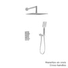 Baril Complete thermostatic pressure balanced shower kit without handle