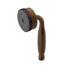 Rubinet 3 Function Hand Held Shower Only Tuscan Brass