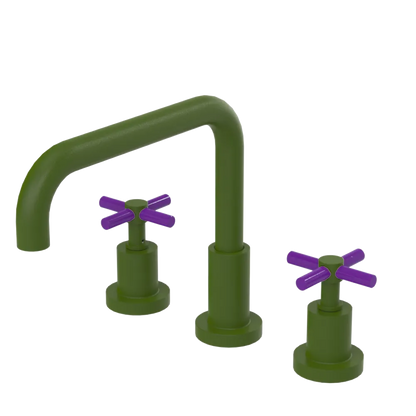 Rubinet Widespread Kitchen Set Green Envy