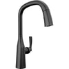 Delta Stryke Kitch Single Handle Pull-down Kitchen Faucet - Matte Black