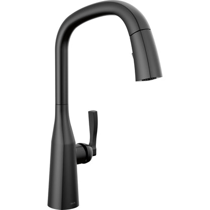 Delta Stryke Kitch Single Handle Pull-down Kitchen Faucet - Matte Black