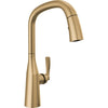 Delta Stryke Kitch Single Handle Pull-down Kitchen Faucet - Champagne Bronze