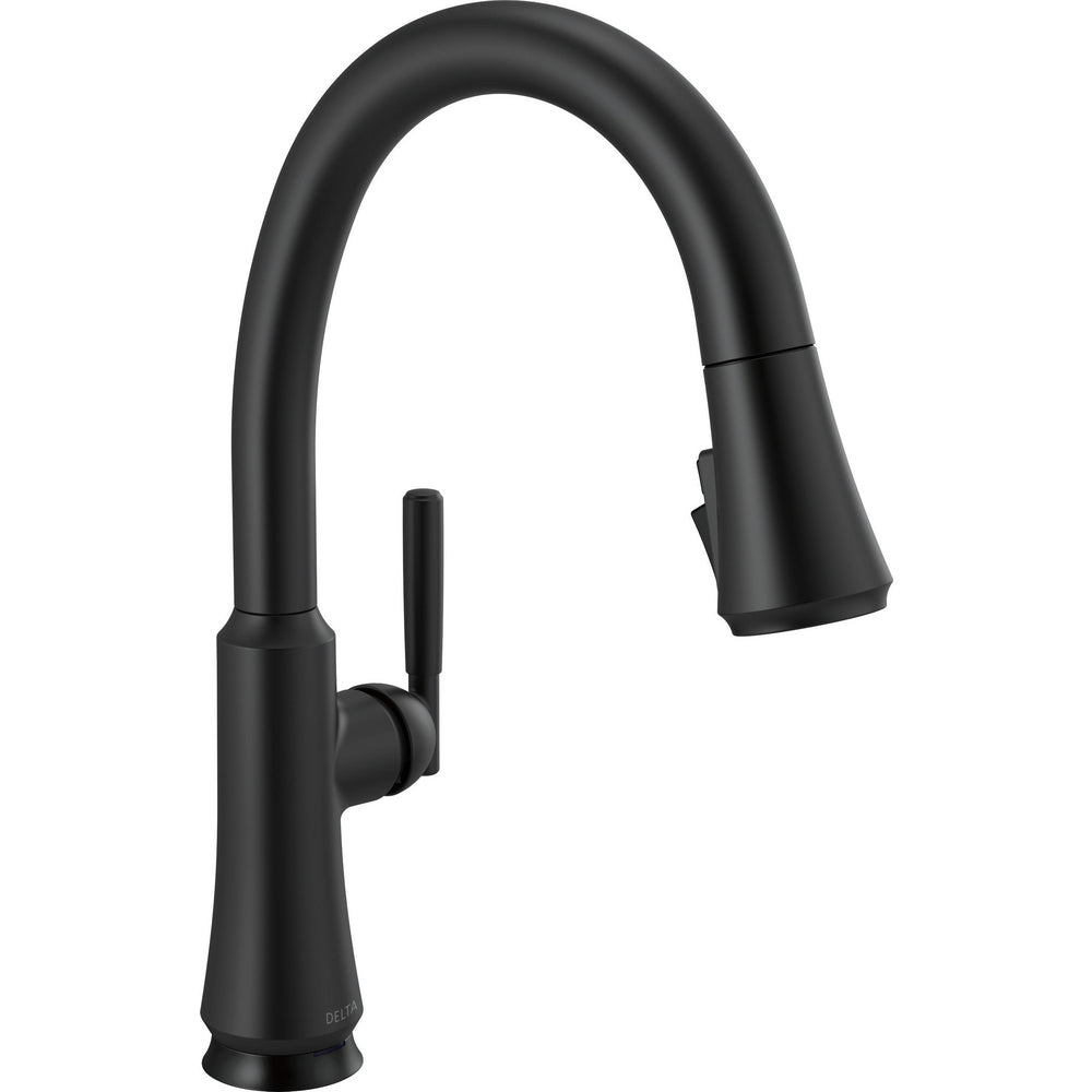 Coranto Single Handle Pull-down Touch And Shieldspray - Matte Black