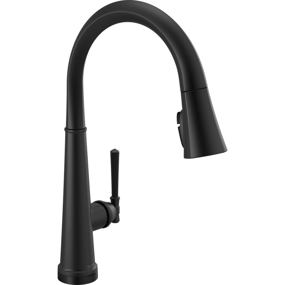 Emmeline Emmeline Touchless Kitchen Pull-down Chrome - Matte Black