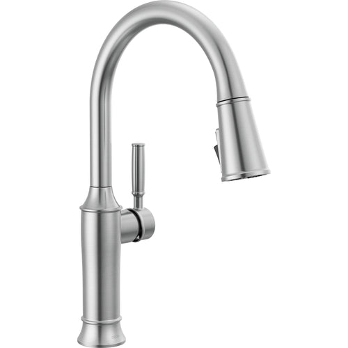 Renaldi Kitchen Pull-down Chrome Matte Black - Lumicoat Arctic Stainless