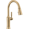 Renaldi Kitchen Pull-down Chrome Matte Black - Lumicoat Champagne Bronze