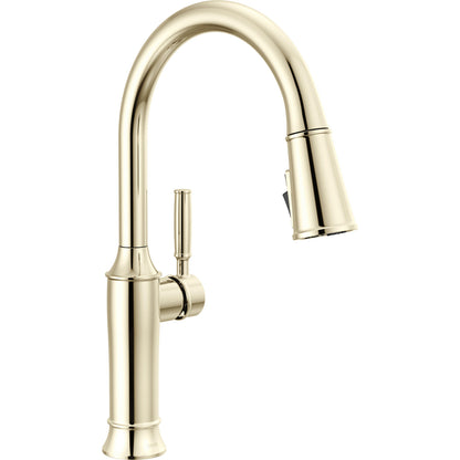 Renaldi Kitchen Pull-down Chrome Matte Black - Lumicoat Polished Nickel