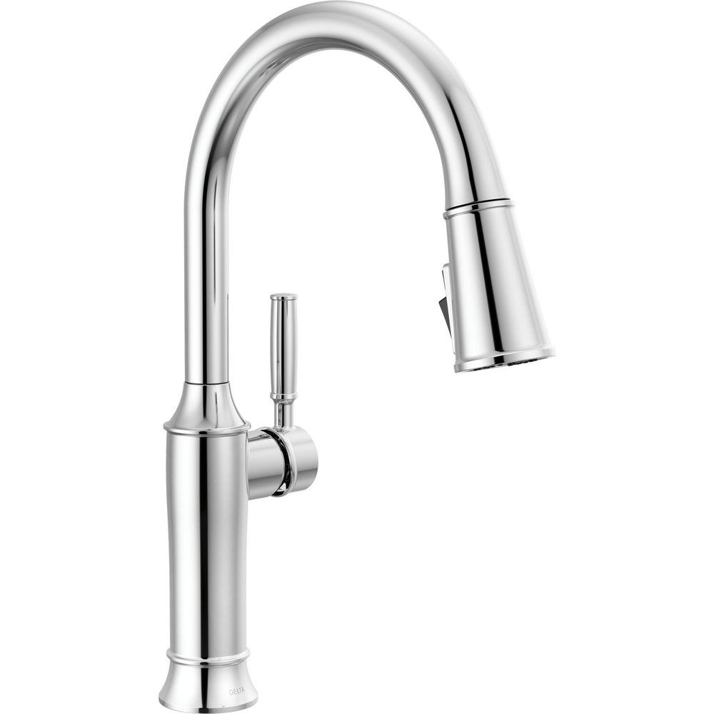 Renaldi Kitchen Pull-down Chrome Matte Black - Lumicoat Chrome
