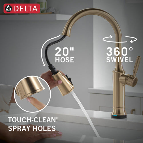 Delta Touch2O Kitchen Faucet with Touchless