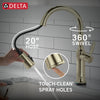 Delta Touch2O Kitchen Faucet with Touchless