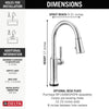 Delta Touch2O Kitchen Faucet with Touchless