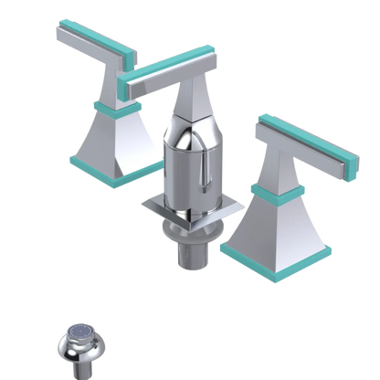Rubinet Bidet Fitting with Spray, Diverter, and Vacum Breaker (Less Drain) Chrome