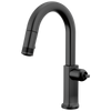 Brizo Pull Down Prep Faucet With Arc Spout Less Handle
