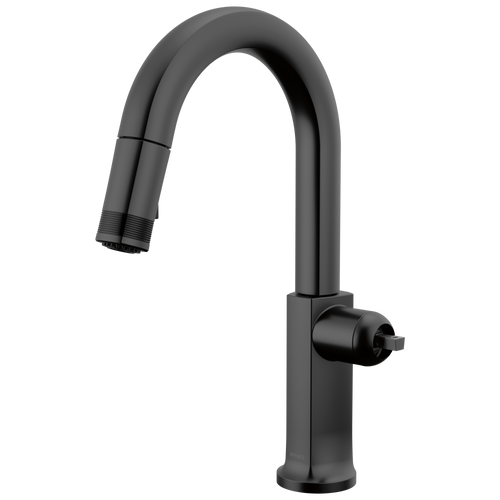 Brizo Pull Down Prep Faucet With Arc Spout Less Handle