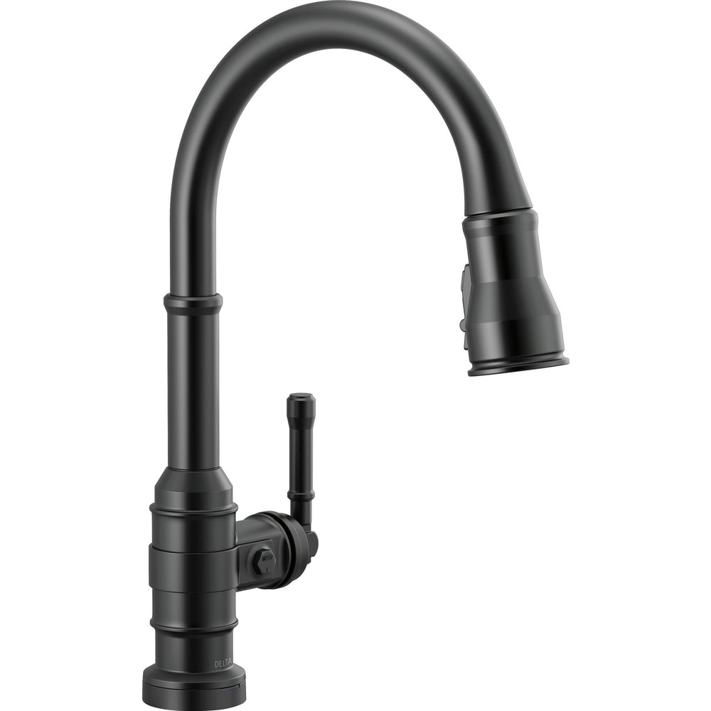 Broderick TOUCH2O Pull-down Kitchen Withshieldspray 1L - Matte Black