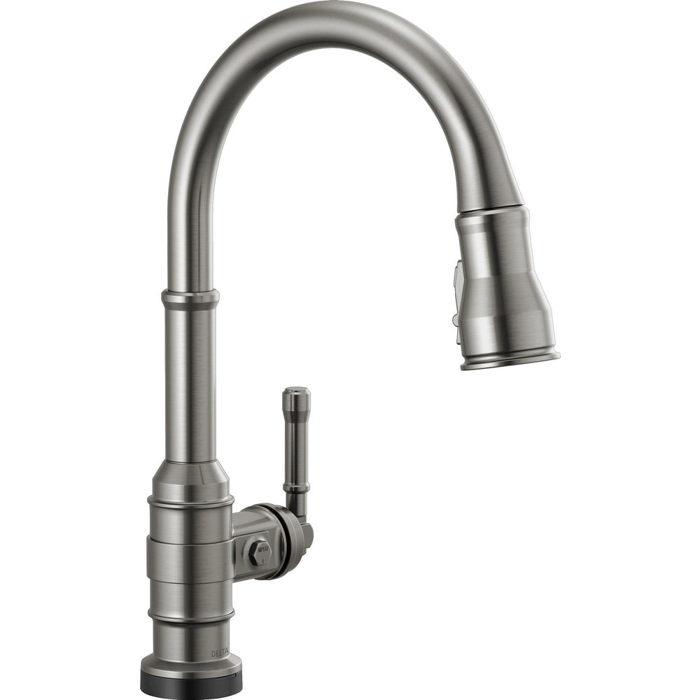Broderick TOUCH2O Pull-down Kitchen Withshieldspray 1L - Black Stainless