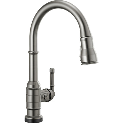 Broderick TOUCH2O Pull-down Kitchen Withshieldspray 1L - Black Stainless