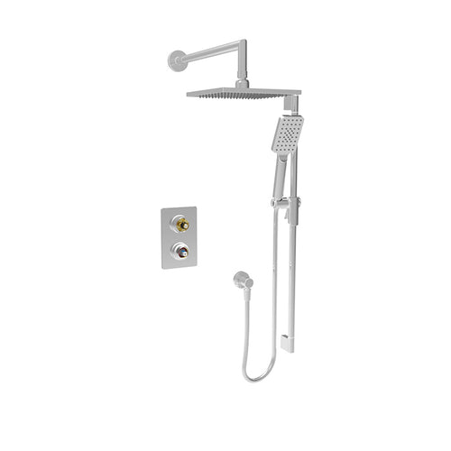Baril Complete pressure balanced shower kit without handle