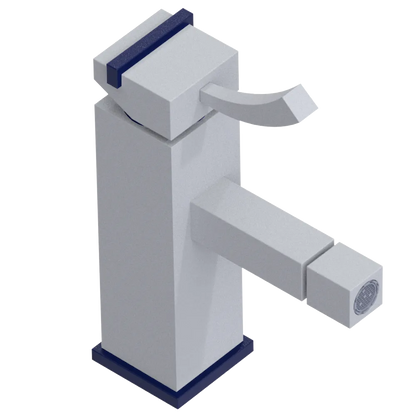 Rubinet Single Control Bidet Fitting (less drain) Matt White