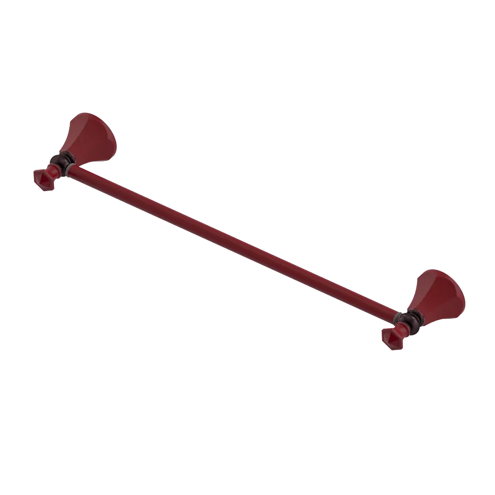 Rubinet Towel Bar 24" Maroon