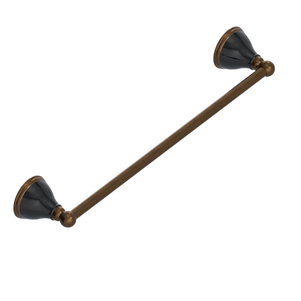 Rubinet Towel Bar 18" Tuscan Brass