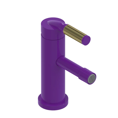 Rubinet Single Control Bidet Fitting (less drain) Purple Haze
