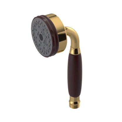 Rubinet 3 Function Hand Held Shower Only Gold