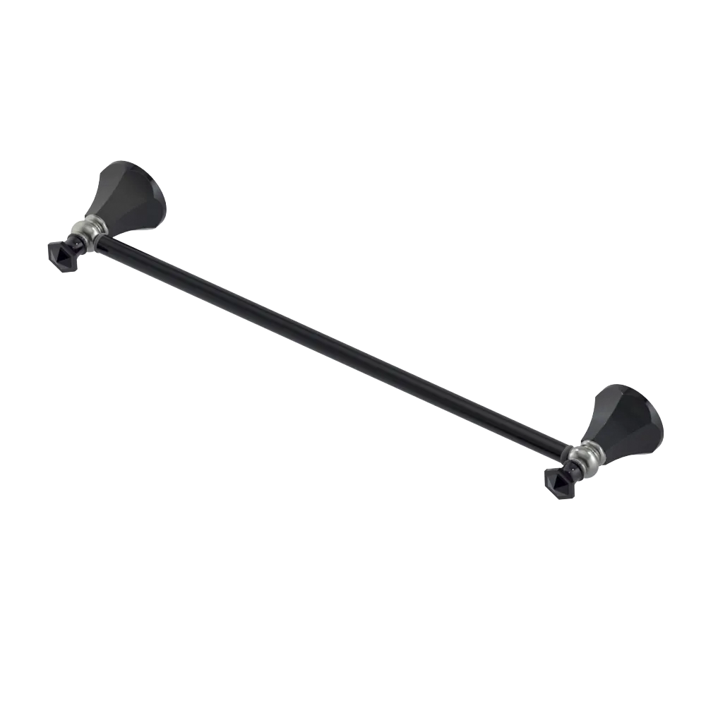 Rubinet Towel Bar 18" Matt Black