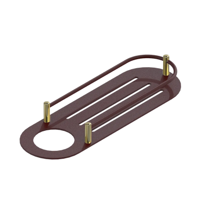 Rubinet Shelf Only Bordeaux