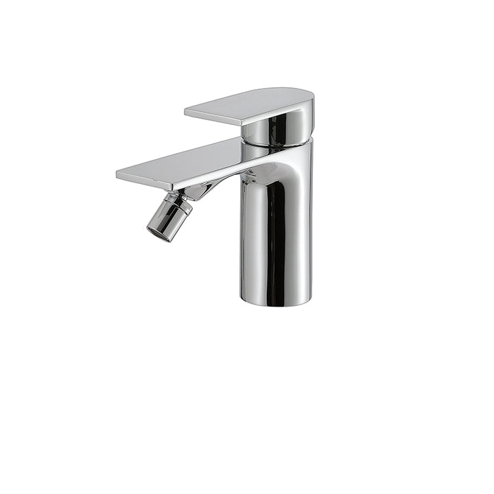 Aquabrass Single-hole bidet with swivel spray