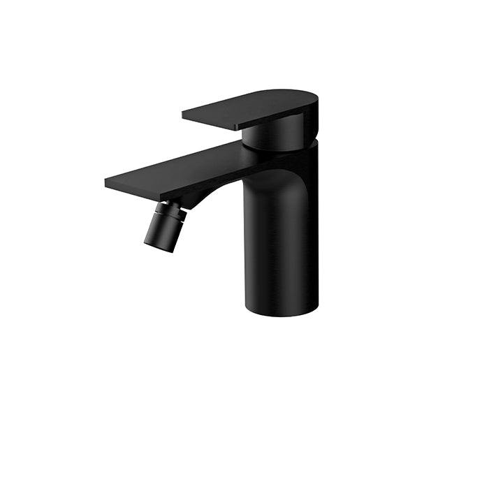 Aquabrass Single-hole bidet with swivel spray