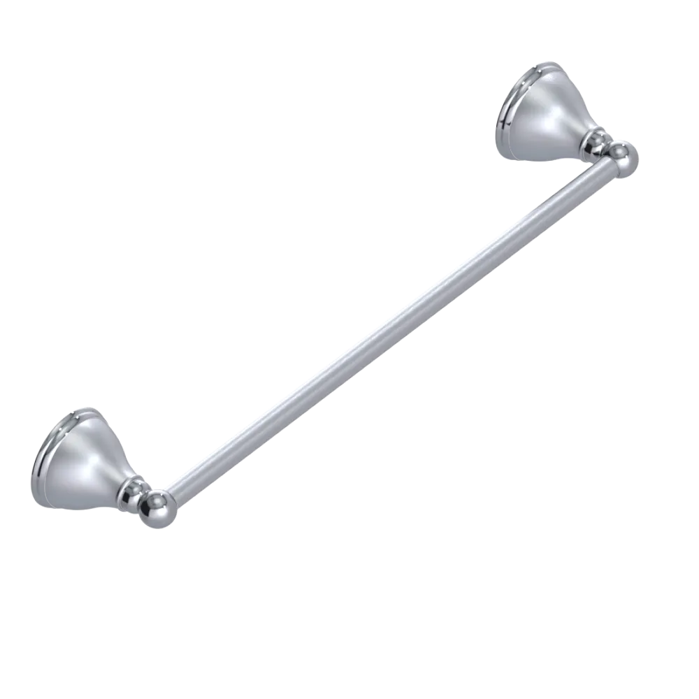 Rubinet Towel Bar 18" Satin Chrome