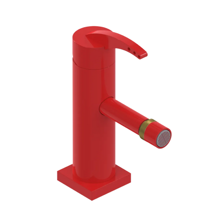 Rubinet Single Control Bidet Fitting (less drain) Red