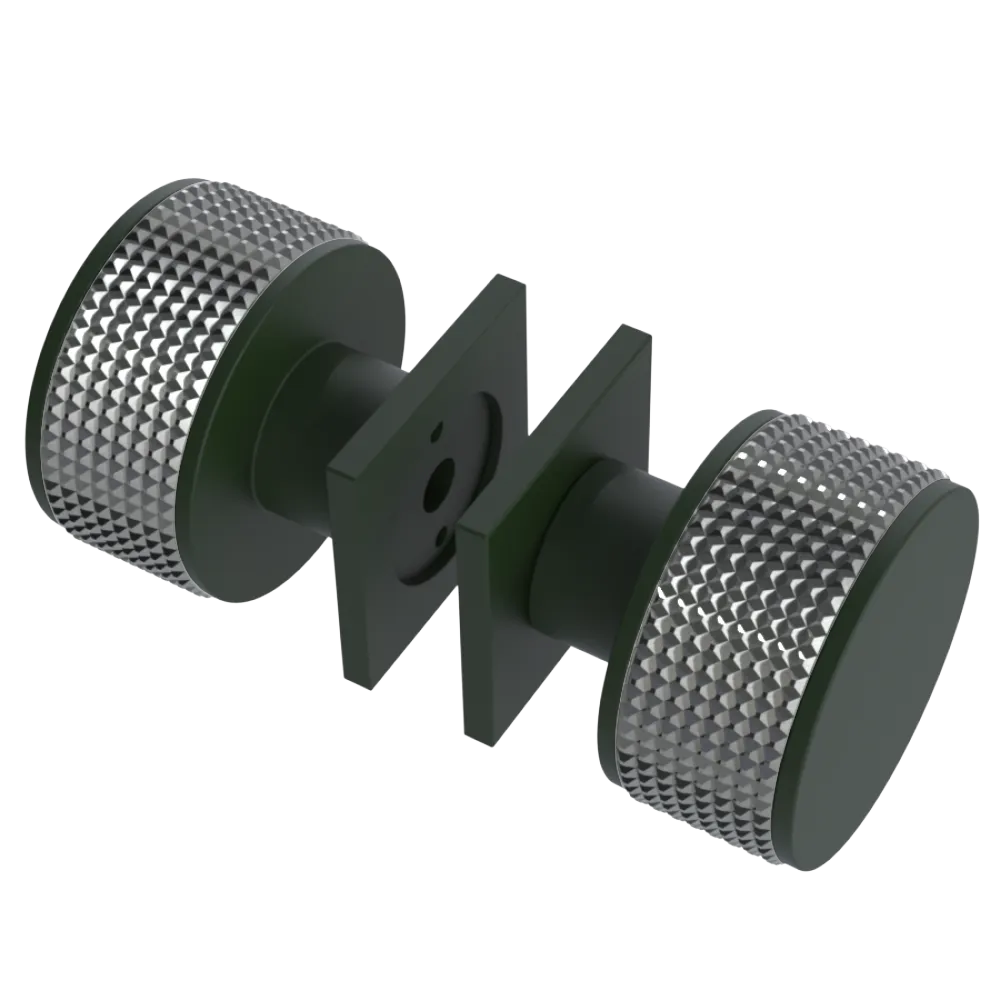 Rubinet Shower Door Knob (set) Green Envy