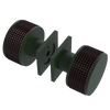 Rubinet Shower Door Knob (set) Green Envy