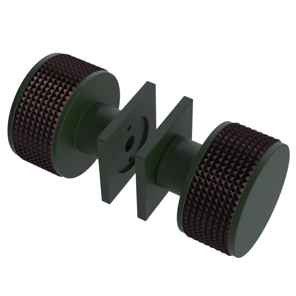 Rubinet Shower Door Knob (set) Green Envy