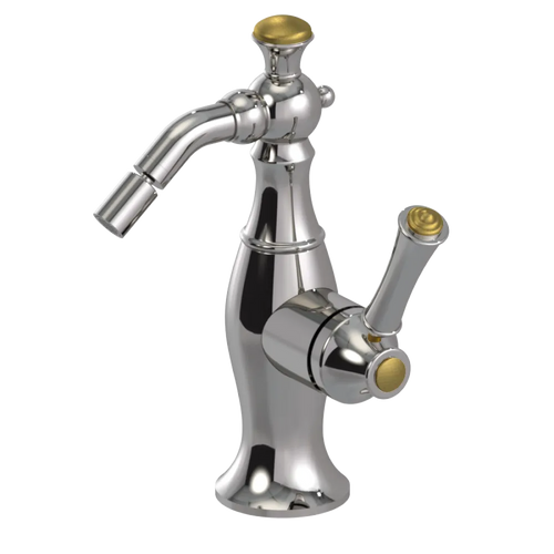 Rubinet Single Control Bidet Fitting (less drain) Polished Nickel