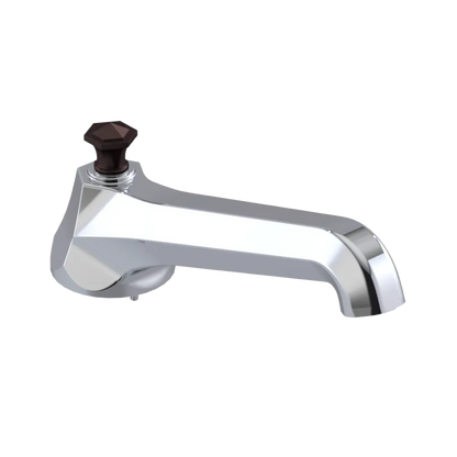 Rubinet Tub Filler Spout Deck Mount Chrome