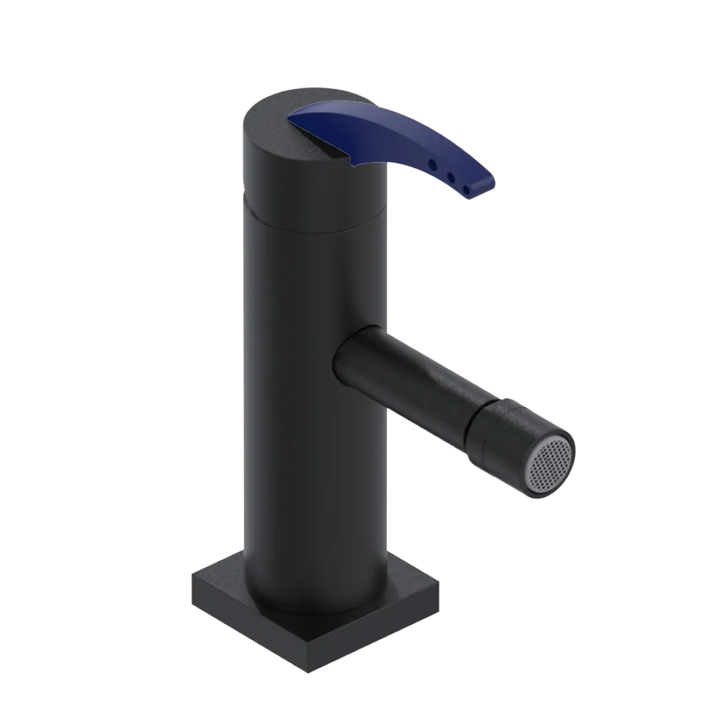 Rubinet Single Control Bidet Fitting (less drain) Matt Black