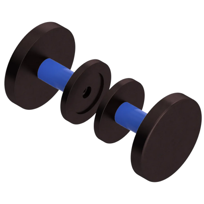 Rubinet Shower Door Knob (set) Oil Rubbed Bronze