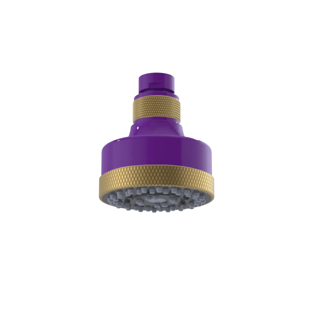 Rubinet 3 FUNCTION SHOWER HEAD Purple Haze