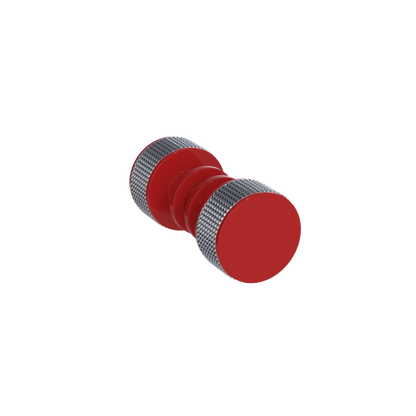 Rubinet Shower Door Knob (set) Red